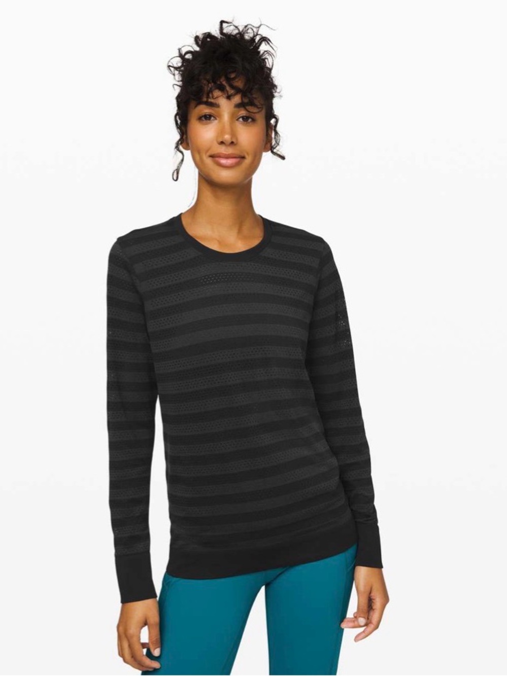 Lululemon Breeze By Long Sleeve *Stripe
Black / Deep Coal